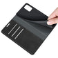 Retro-skin Magnetic Suction Leather Case with Holder & Card Slots & Wallet, For Galaxy A03s 166mm