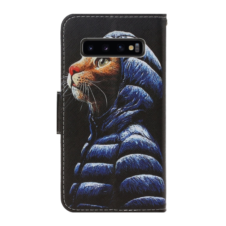 3D Colored Drawing Horizontal Flip PU Leather Case with Holder & Card Slots & Wallet