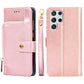 Zipper Bag PU + TPU Horizontal Flip Leather Case with Holder & Card Slot & Wallet & Lanyard, For Samsung Galaxy A13 5G, For Samsung Galaxy S22 5G, For Samsung Galaxy S22+ 5G, For Samsung Galaxy S22 Ultra 5G