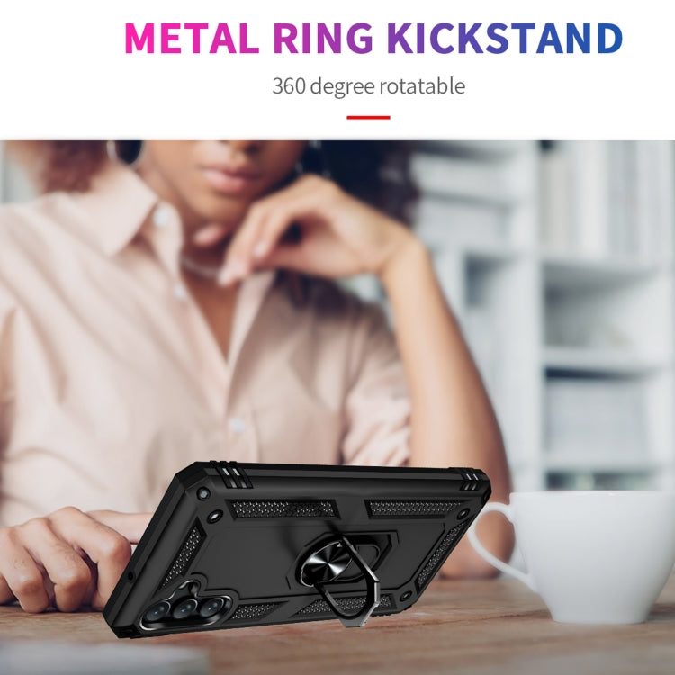 Shockproof TPU + PC Protective Case with 360 Degree Rotating Holder, For Samsung Galaxy A13 5G