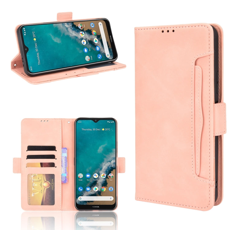 Skin Feel Calf Pattern Horizontal Flip Leather Case with Holder & Card Slots & Photo Frame, For Motorola Moto G50 5G Oversea Version, For OPPO Realme 8i, For vivo Y33S / Y21 / Y21S, For Nokia G50 5G, For Samsung Galaxy Z Fold3 5G(Pen Slot)�������������...
