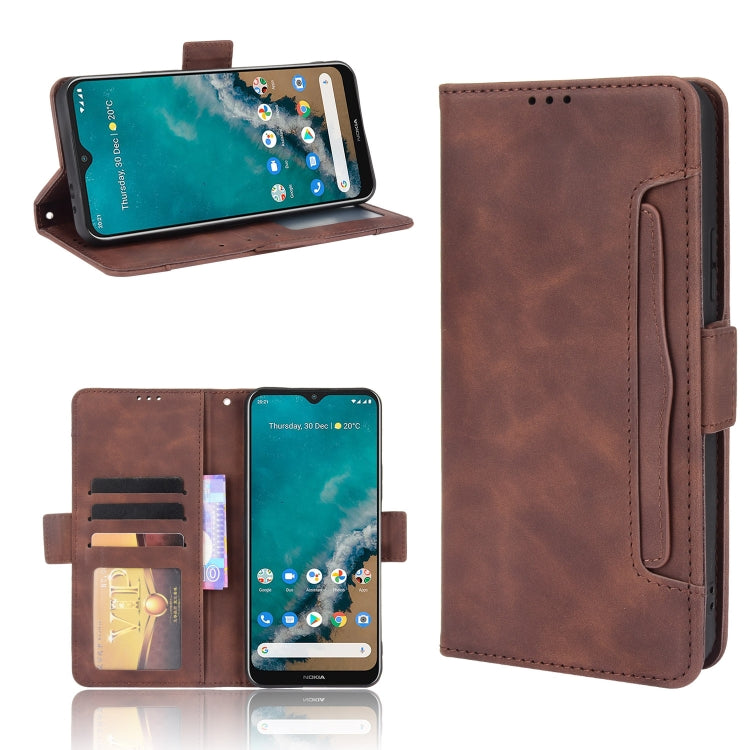 Skin Feel Calf Pattern Horizontal Flip Leather Case with Holder & Card Slots & Photo Frame, For Motorola Moto G50 5G Oversea Version, For OPPO Realme 8i, For vivo Y33S / Y21 / Y21S, For Nokia G50 5G, For Samsung Galaxy Z Fold3 5G(Pen Slot)�������������...