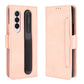 Skin Feel Calf Pattern Horizontal Flip Leather Case with Holder & Card Slots & Photo Frame, For Motorola Moto G50 5G Oversea Version, For OPPO Realme 8i, For vivo Y33S / Y21 / Y21S, For Nokia G50 5G, For Samsung Galaxy Z Fold3 5G(Pen Slot)�������������...