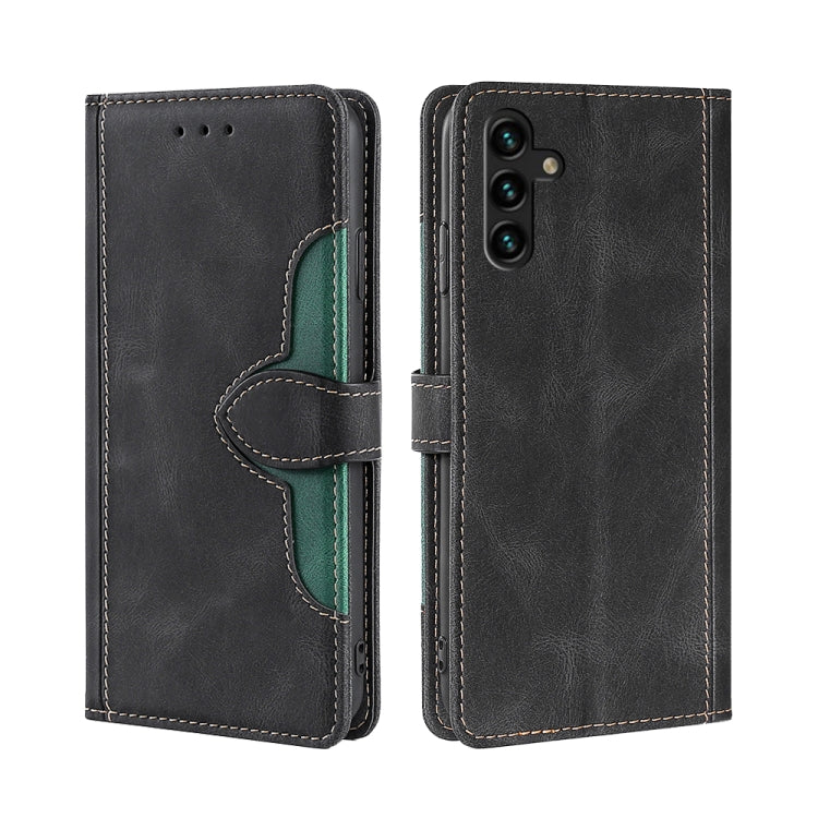 Skin Feel Straw Hat Horizontal Flip Leather Case with Holder & Card Slots, For Samaung Galaxy S22 5G, For Samaung Galaxy S22+ 5G, For Samaung Galaxy S22 Ultra 5G, For Samsung Galaxy A13 5G