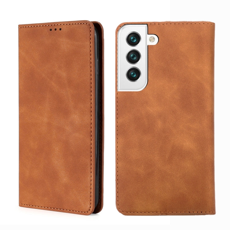 Skin Feel Magnetic Horizontal Flip Leather Case with Holder & Card Slots, For Samaung Galaxy S22 5G, For Samaung Galaxy S22+ 5G, For Samaung Galaxy S22 Ultra 5G, For Samsung Galaxy A13 5G