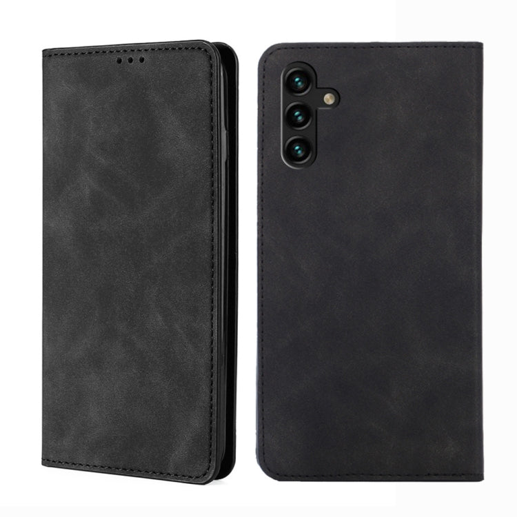 Skin Feel Magnetic Horizontal Flip Leather Case with Holder & Card Slots, For Samaung Galaxy S22 5G, For Samaung Galaxy S22+ 5G, For Samaung Galaxy S22 Ultra 5G, For Samsung Galaxy A13 5G