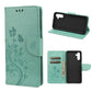 Butterfly Flower Pattern Horizontal Flip Leather Phone Case with Card Slot & Holder, For Samsung Galaxy A13 5G