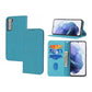 Woven Texture Stitching Magnetic Horizontal Flip PU Leather Phone Case, For Samaung Galaxy S22 5G, For Samaung Galaxy S22+ 5G
