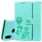 Rose Embossed Horizontal Flip PU Leather Case for Galaxy A10, with Holder & Card Slots & Wallet