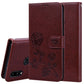 Rose Embossed Horizontal Flip PU Leather Case for Galaxy A10, with Holder & Card Slots & Wallet