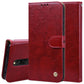 Business Style Oil Wax Texture Horizontal Flip Leather Case, with Holder & Card Slots & Wallet