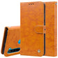 Business Style Oil Wax Texture Horizontal Flip Leather Case, with Holder & Card Slots & Wallet