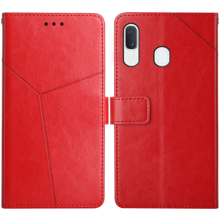 Y Stitching Horizontal Flip Leather Case with Holder & Card Slots & Wallet & Photo Frame, For Samsung Galaxy A20s, For Samsung Galaxy A21, For Samsung Galaxy A21s EU Version, For Samsung Galaxy A22 4G, For Samsung Galaxy A22 5G, For Samsung Galaxy A32 ...