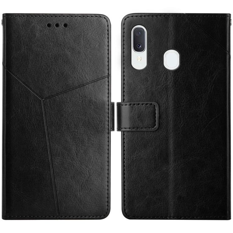 Y Stitching Horizontal Flip Leather Case with Holder & Card Slots & Wallet & Photo Frame, For Samsung Galaxy A20s, For Samsung Galaxy A21, For Samsung Galaxy A21s EU Version, For Samsung Galaxy A22 4G, For Samsung Galaxy A22 5G, For Samsung Galaxy A32 ...