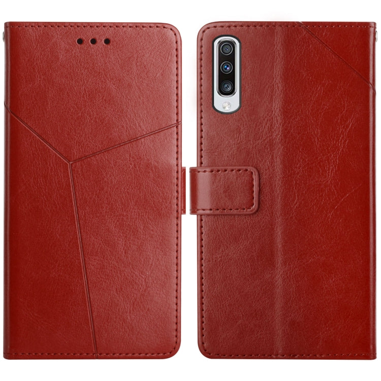 Y Stitching Horizontal Flip Leather Case with Holder & Card Slots & Wallet & Photo Frame, For Samsung Galaxy A42, For Samsung Galaxy A50, For Samsung Galaxy A51 5G, For Samsung Galaxy A51 / M40s, For Samsung Galaxy A70, For Samsung Galaxy A70e���������...