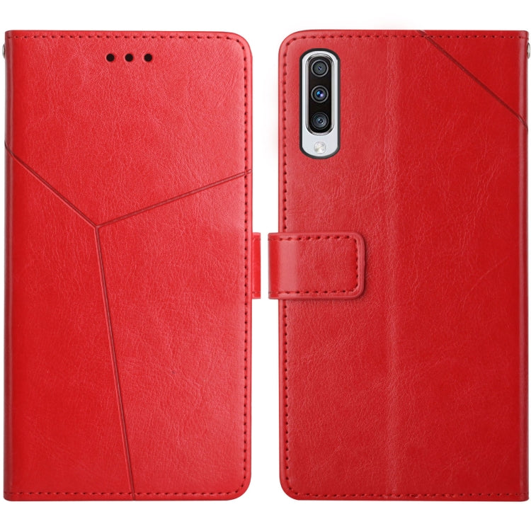Y Stitching Horizontal Flip Leather Case with Holder & Card Slots & Wallet & Photo Frame, For Samsung Galaxy A42, For Samsung Galaxy A50, For Samsung Galaxy A51 5G, For Samsung Galaxy A51 / M40s, For Samsung Galaxy A70, For Samsung Galaxy A70e���������...