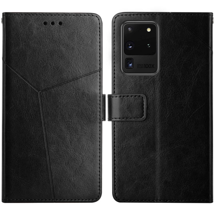 Y Stitching Horizontal Flip Leather Case with Holder & Card Slots & Wallet & Photo Frame, For Samsung Galaxy S20, For Samsung Galaxy S20+, For Samsung Galaxy S20 Ultra, For Samsung Galaxy S20 FE, For Samsung Galaxy S21 5G, For Samsung Galaxy S21 FE 5G�...