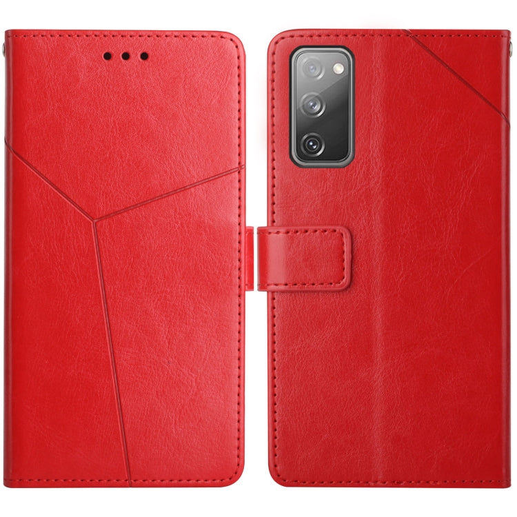 Y Stitching Horizontal Flip Leather Case with Holder & Card Slots & Wallet & Photo Frame, For Samsung Galaxy S20, For Samsung Galaxy S20+, For Samsung Galaxy S20 Ultra, For Samsung Galaxy S20 FE, For Samsung Galaxy S21 5G, For Samsung Galaxy S21 FE 5G�...
