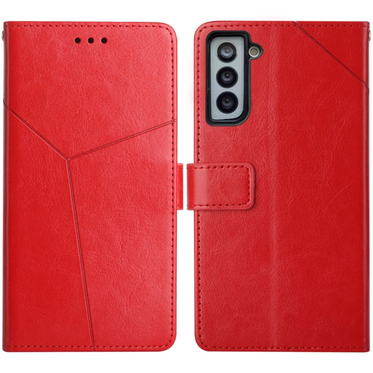 Y Stitching Horizontal Flip Leather Case with Holder & Card Slots & Wallet & Photo Frame, For Samsung Galaxy S20, For Samsung Galaxy S20+, For Samsung Galaxy S20 Ultra, For Samsung Galaxy S20 FE, For Samsung Galaxy S21 5G, For Samsung Galaxy S21 FE 5G�...