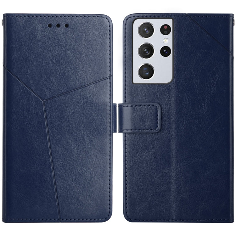 Y Stitching Horizontal Flip Leather Case with Holder & Card Slots & Wallet & Photo Frame, For Samsung Galaxy S20, For Samsung Galaxy S20+, For Samsung Galaxy S20 Ultra, For Samsung Galaxy S20 FE, For Samsung Galaxy S21 5G, For Samsung Galaxy S21 FE 5G�...