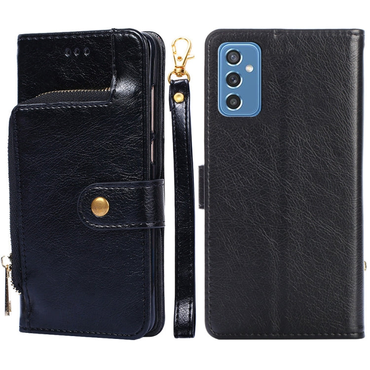 Zipper Bag Horizontal Flip Leather Phone Case with Holder & Card Slots & Lanyard, For Samsung Galaxy A52s 5G, For Samsung Galaxy M52 5G, For Samsung Galaxy A03s (166.5mm), For Samsung Galaxy A03s (164.2mm), For Samsung Galaxy Feel 2 (Japan Ver.)�������...
