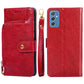 Zipper Bag Horizontal Flip Leather Phone Case with Holder & Card Slots & Lanyard, For Samsung Galaxy A52s 5G, For Samsung Galaxy M52 5G, For Samsung Galaxy A03s (166.5mm), For Samsung Galaxy A03s (164.2mm), For Samsung Galaxy Feel 2 (Japan Ver.)�������...
