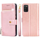 Zipper Bag Horizontal Flip Leather Phone Case with Holder & Card Slots & Lanyard, For Samsung Galaxy A52s 5G, For Samsung Galaxy M52 5G, For Samsung Galaxy A03s (166.5mm), For Samsung Galaxy A03s (164.2mm), For Samsung Galaxy Feel 2 (Japan Ver.)�������...