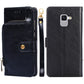 Zipper Bag Horizontal Flip Leather Phone Case with Holder & Card Slots & Lanyard, For Samsung Galaxy A52s 5G, For Samsung Galaxy M52 5G, For Samsung Galaxy A03s (166.5mm), For Samsung Galaxy A03s (164.2mm), For Samsung Galaxy Feel 2 (Japan Ver.)�������...
