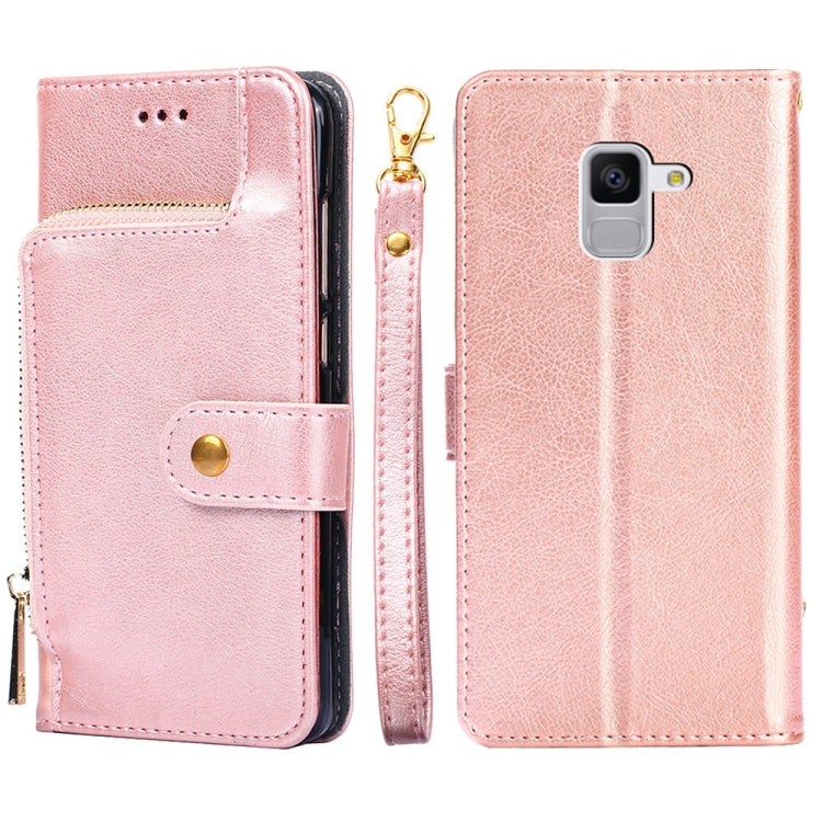 Zipper Bag Horizontal Flip Leather Phone Case with Holder & Card Slots & Lanyard, For Samsung Galaxy A52s 5G, For Samsung Galaxy M52 5G, For Samsung Galaxy A03s (166.5mm), For Samsung Galaxy A03s (164.2mm), For Samsung Galaxy Feel 2 (Japan Ver.)�������...