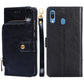 Zipper Bag Horizontal Flip Leather Phone Case with Holder & Card Slots & Lanyard, For Samsung Galaxy A52s 5G, For Samsung Galaxy M52 5G, For Samsung Galaxy A03s (166.5mm), For Samsung Galaxy A03s (164.2mm), For Samsung Galaxy Feel 2 (Japan Ver.)�������...