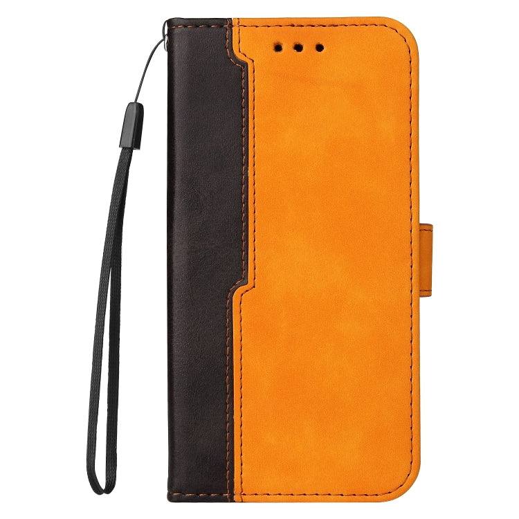 Stitching-Color Horizontal Flip Leather Phone Case with Holder & Card Slots & Photo Frame, For Samsung Galaxy A13 5G