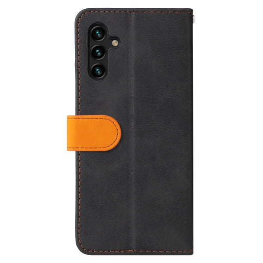 Stitching-Color Horizontal Flip Leather Phone Case with Holder & Card Slots & Photo Frame, For Samsung Galaxy A13 5G