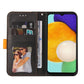 Stitching-Color Horizontal Flip Leather Phone Case with Holder & Card Slots & Photo Frame, For Samsung Galaxy A13 5G