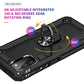 Shockproof TPU + PC Protective Case with 360 Degree Rotating Holder, For Samsung Galaxy A03s 164mm Version