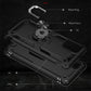 Shockproof TPU + PC Protective Case with 360 Degree Rotating Holder, For Samsung Galaxy A03s 164mm Version