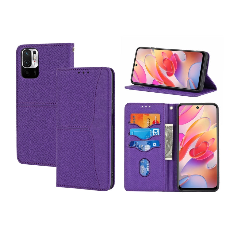 Woven Texture Stitching Magnetic Horizontal Flip PU Leather Phone Case, For Samsung Galaxy A03 International Version, For Xiaomi Redmi Note 11, For Samsung Galaxy A03 EU Version, For Xiaomi Redmi Note 11 Pro