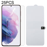 25 PCS Full Screen Protector Explosion-proof Hydrogel Film, For Samsung Galaxy S22 5G (25pcs), For Samsung Galaxy S22+ 5G (25pcs), For Samsung Galaxy S22 Ultra 5G (25pcs)