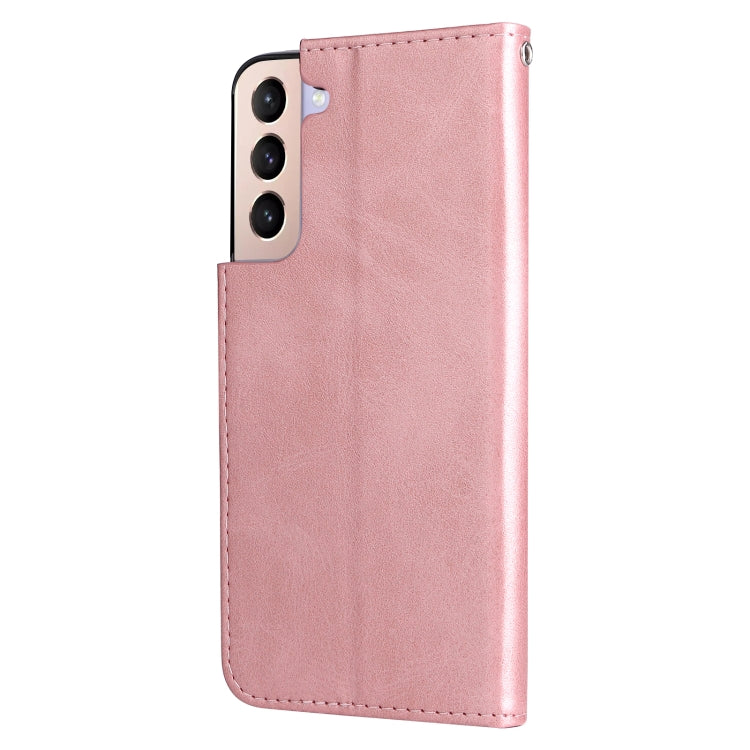 Calf Texture Zipper Horizontal Flip Leather Phone Case, For Samsung Galaxy S22 5G, For Samsung Galaxy S22+ 5G