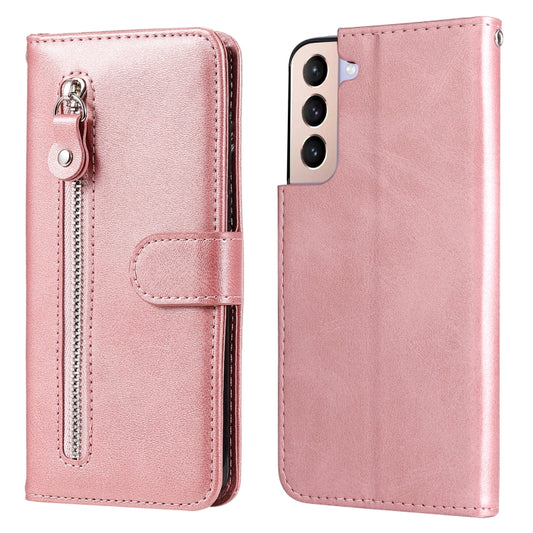 Calf Texture Zipper Horizontal Flip Leather Phone Case, For Samsung Galaxy S22 5G, For Samsung Galaxy S22+ 5G