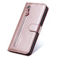 Calf Texture Zipper Horizontal Flip Leather Phone Case, For Samsung Galaxy S22 5G, For Samsung Galaxy S22+ 5G