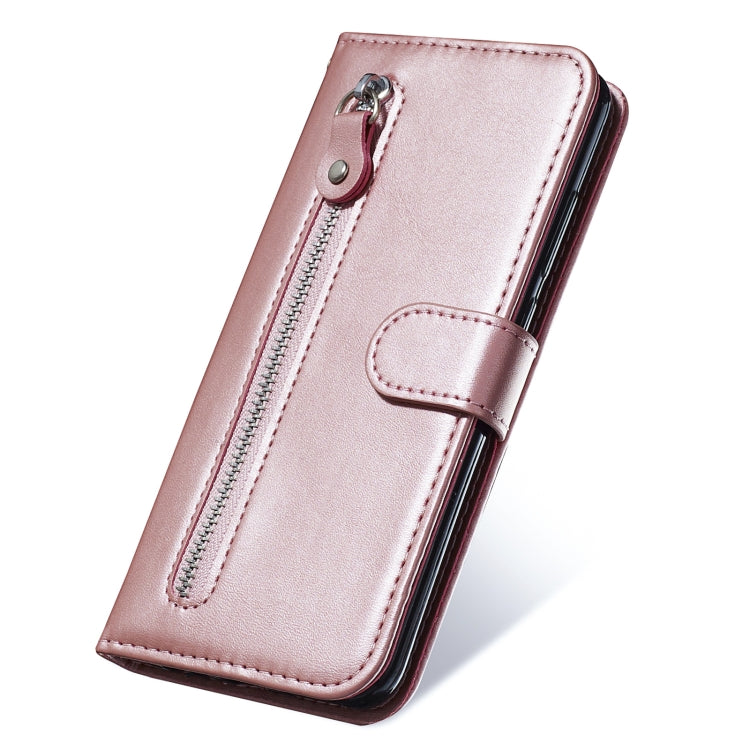 Calf Texture Zipper Horizontal Flip Leather Phone Case, For Samsung Galaxy S22 5G, For Samsung Galaxy S22+ 5G