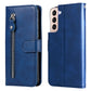 Calf Texture Zipper Horizontal Flip Leather Phone Case, For Samsung Galaxy S22 5G, For Samsung Galaxy S22+ 5G