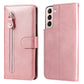 Calf Texture Zipper Horizontal Flip Leather Phone Case, For Samsung Galaxy S22 5G, For Samsung Galaxy S22+ 5G