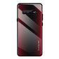 Texture Gradient Glass Protective Case, For Galaxy A20 / A30, For Galaxy A50, For Galaxy A80 / A90, For Galaxy Note 9, For Galaxy Note 10 Pro, For Galaxy S10, For iPhone SE 2022 / SE 2020 / 8 / 7, For iPhone XS Max