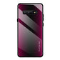 Texture Gradient Glass Protective Case, For Galaxy A20 / A30, For Galaxy A50, For Galaxy A80 / A90, For Galaxy Note 9, For Galaxy Note 10 Pro, For Galaxy S10, For iPhone SE 2022 / SE 2020 / 8 / 7, For iPhone XS Max