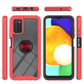 Starry Sky Solid Color Series Shockproof PC + TPU Phone Case with Ring Holder & Magnetic Function