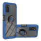 Starry Sky Solid Color Series Shockproof PC + TPU Phone Case with Ring Holder & Magnetic Function