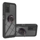 Starry Sky Solid Color Series Shockproof PC + TPU Phone Case with Ring Holder & Magnetic Function