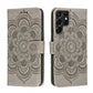Sun Mandala Embossing Pattern Phone Leather Case with Holder & Card Slots & Wallet & Lanyard, For Samsung Galaxy S22 5G, For Samsung Galaxy S22 Ultra 5G, For Samsung Galaxy S22+ 5G, For Xiaomi Redmi Note 11, For Xiaomi Redmi Note 11 Pro