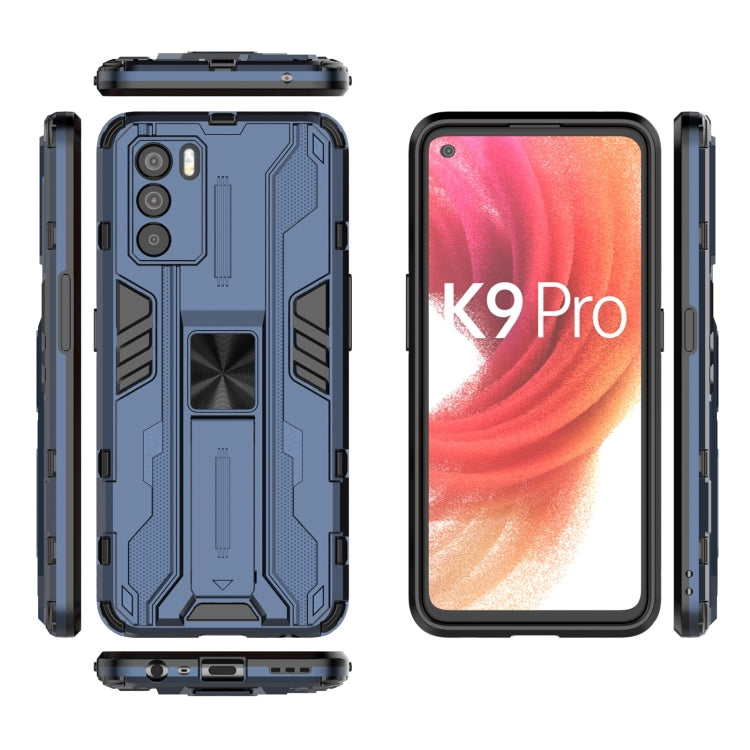 Supersonic PC + TPU Shock-proof Phone Case with Holder, For OPPO K9 Pro, For OPPO Realme GT Neo2 5G, For vivo iQOO Z5 5G, For Honor Play 5T Youth, For Samsung Galaxy A71, For Samsung Galaxy A82 5G, For Samsung Galaxy M52 5G